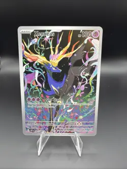 Xerneas 091/086 Chaos Rising Full Art Holo Rare Pokemon TCG Card - Image 1