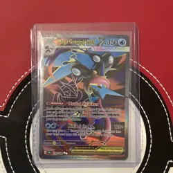 Mega Greninja EX 100/086 Ultra Rare Holo Evolutions 350 HP English Pokemon TCG - Image 1