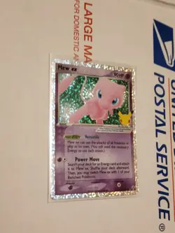 Mew ex 88/92 Celebrations Classic Collection Holo Pokemon TCG - Image 1
