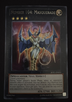 Yu-Gi-Oh! TCG Judgment of the Light Number 104: Masquerade #JOTL-EN055 - Image 1