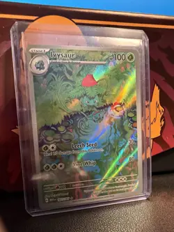 Pokemon SV:151 Bulbasaur 166/165, Ivysaur 167/165, & Venusaur Ex 198/165 - Image 5