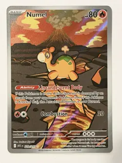Numel 223/217 ME: Ascended Heroes Illustration Rare Pokemon TCG Near Mint - Image 1
