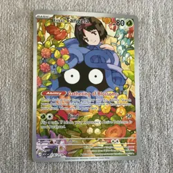 Erika's Tangela 218/217 SV 151 Secret Rare Full Art Holo EN - Image 1