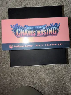 Pokemon TCG Chaos Rising Pokemon Center Elite Trainer Box PC ETB - Image 3