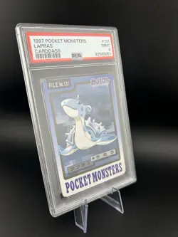 1997 Bandai Carddass Pocket Monsters Lapras Japanese #131 (Pokemon) PSA 9 - Image 2