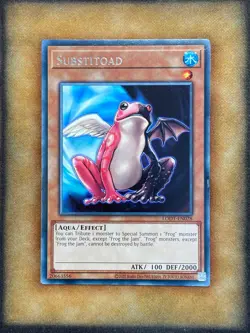 Yugioh Substitoad LODT-EN028 Rare 2024 Print LP - Image 1