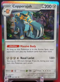 Pokemon Copperajah #042/064 English Shrouded Fable Holo Rare - Image 1