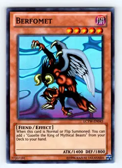 Yugioh Berfomet LCYW-EN045 Super Rare - NM 💎 - Image 1