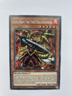 Ignis Heat, the True Dracowarrior FIGA-EN053 Yu-Gi-Oh! - Image 1