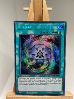 Artifact Ignition - Secret Rare 1st Edition BLAR-EN074 - NM - YuGiOh - Image 1