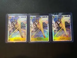 One Piece Card Game OP15/EB04-058 Borsalino x3 SR NM - Image 1