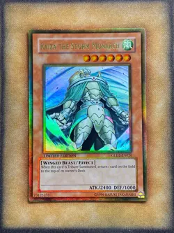 Yugioh Raiza the Storm Monarch GLD2-EN026 Gold Rare Limited Edition LP - Image 1