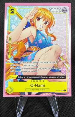 O-Nami OP06-101 PROMO Welcome Pack Vol. 2 One Piece TCG - NM - English - Image 1