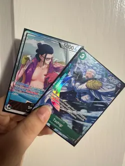 TCG One Piece: Royal Blood (OP10) | Tashigi (OP10-032) & Smoker, (OP10-001) Alt - Image 1