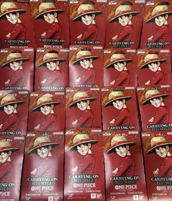 One Piece OP-13 Carrying on His Will Sleeved Blister Packs - Lot of 20 - Image 1