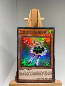 Trickstar Narkissus - Ultra Rare 1st Edition BLRR-EN080 - NM - YuGiOh - Image 1