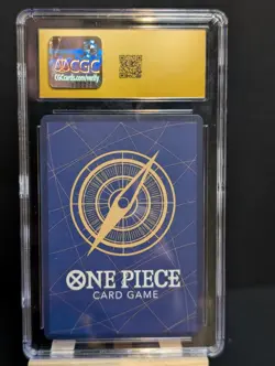 💎CGC Pristine 10💎 One Piece CCG Shanks OP01-120 Secret Rare Parallel Foil EN - Image 2