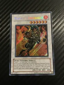 Yu-Gi-Oh! TCG Flamvell Uruquizas Hidden Arsenal HA01-EN024 Unlimited Secret Rare - Image 2