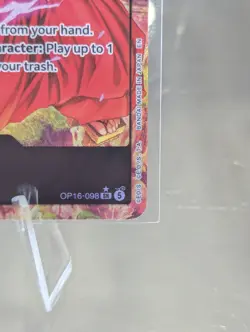 One Piece TCG Yamato Alt Art OP16-098 - Image 4