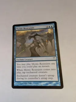 Mystic Restraints MTG Champions of Kamigawa - Magic the Gathering Card - Image 1
