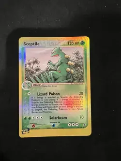Sceptile 11/109 Reverse Holo Rare Ruby Sapphire Pokemon Vintage E Reader Card - Image 1