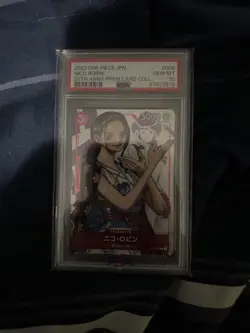 One Piece Premium Card Collection 25th Anniv NICO ROBIN 008 JAPANESE PSA 10 - Image 1
