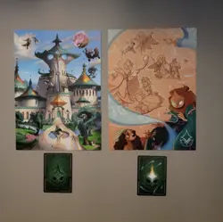 Lorcana Archazia's Island Full Puzzle Card Set - Lore Story on Reverse - NM 1-20 - Image 1