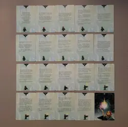 Lorcana Archazia's Island Full Puzzle Card Set - Lore Story on Reverse - NM 1-20 - Image 2