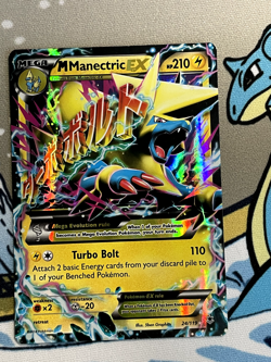 M Manectric EX 24/119 XY - Phantom Forces Holo Pokemon Card - Image 1