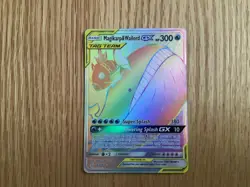Magikarp and Wailord GX 183/181 Tag Team Rainbow Rare Pokemon card - NM - Image 1
