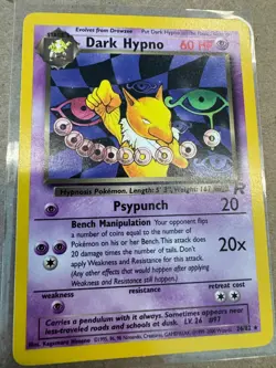 Dark Electrode 34/82 & Dark Rapidash 44/82 Team Rocket Vintage Pokemon Card Lot - Image 2