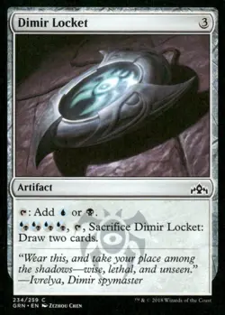 Dimir Locket 234/259 Guilds of Ravnica MTG Magic The Gathering card - Image 1