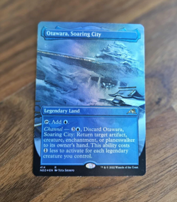 Otawara, Soaring City - BORDERLESS FOIL - NM - MTG - Image 1