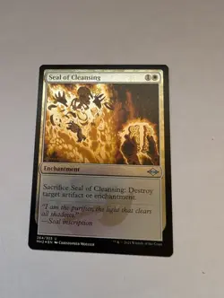 Seal of Cleansing (Foil Etched) Modern Horizons 2 Foil MTG NM - Image 1