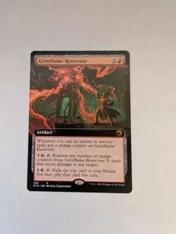 Geistflame Reservoir (Extended Art) Innistrad: Midnight Hunt Regular MTG NM - Image 1