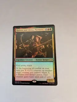 Halana and Alena, Partners Innistrad: Crimson Vow Foil MTG NM - Image 1
