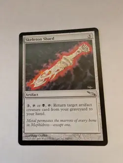 Skeleton Shard Mirrodin Regular MTG - Image 1