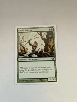 Elvish Warrior - 9th Edition Core Set - Magic the Gathering MTG Nice! - Image 1