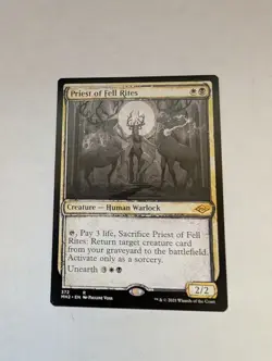 Priest of Fell Rites (Showcase) Modern Horizons 2 Regular MTG NM - Image 1