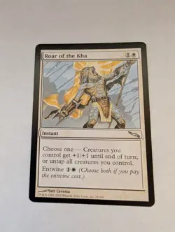 Roar of the Kha Mirrodin Regular MTG - Image 1