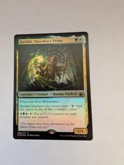 1x Katilda, Dawnhart Prime - Foil NM Eng MTG - Midnight Hunt - Image 1