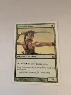 Llanowar Elves 9th Edition Regular MTG - Image 1