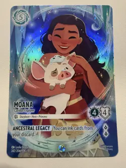 Disney Lorcana - Iconic Moana - Curious Explorer - Image 1