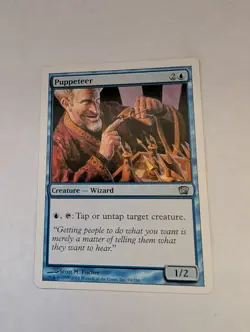 Magic the Gathering MTG #94 Puppeteer Eighth 8th Edition Uncommon Creature - Image 1