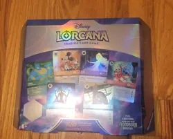 Lorcana TCG Rise of the Floodborn Disney 100 Collectors Edition Gift Set In Hand - Image 1