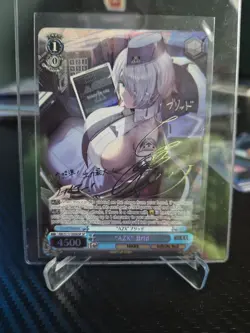 Signed Weiss Schwarz NIKKE NIK/S117-090SP SP "AZX" Brid FOIL English - Image 1