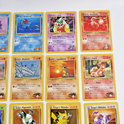 Pokemon GYM HEROES Lot 46 Cards Non Holo No Duplicates LP-HP - Image 4