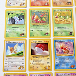 Pokemon GYM HEROES Lot 46 Cards Non Holo No Duplicates LP-HP - Image 5