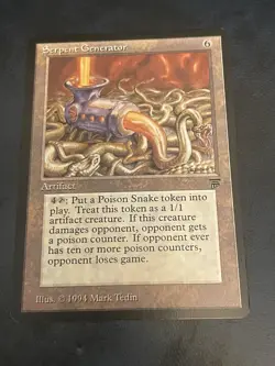 Serpent Generator Legends Mtg Magic The Gathering Card LP - Image 1