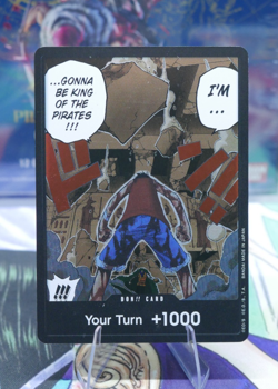 DON!! Card Luffy vs. Crocodile Devil Fruits Collection Vol. 1 One Piece TCG ENG - Image 1